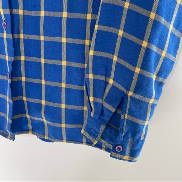 Vintage 50s Levi’s Levi Strauss & Co Window Pane Western Button Up Shirt Blouse - Picture 6 of 11